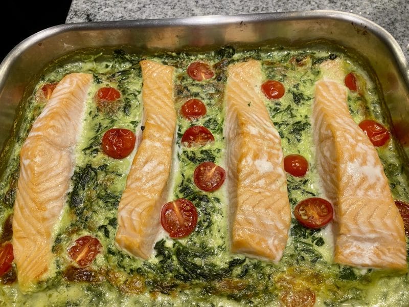 Cliquez pour zoomer ! Saumon à la Toscane Thermomix par claudia_47