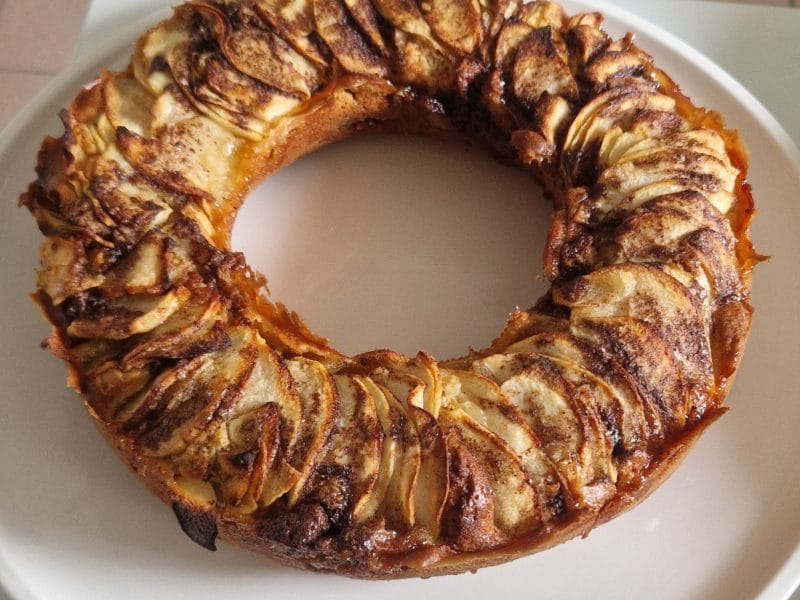 Cliquez pour zoomer ! Cake aux pommes à l’ancienne Thermomix par prisci_37390