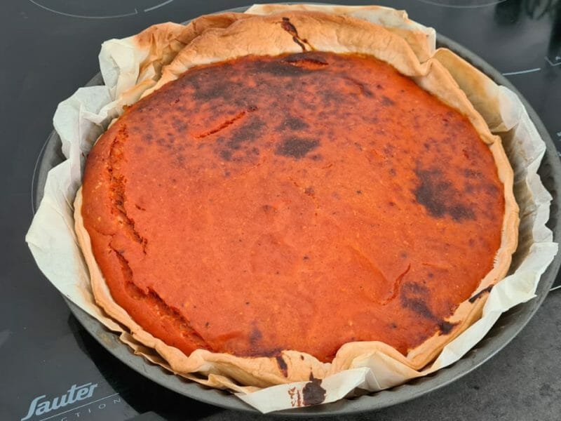 Cliquez pour zoomer ! Tarte au thon, tomate et moutarde Thermomix par prisci_37390
