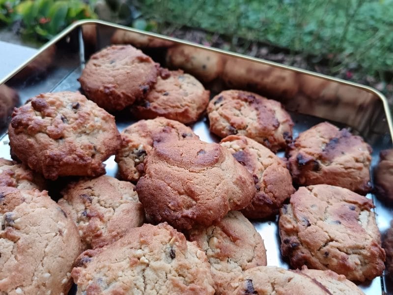 Cliquez pour zoomer ! Cookies noix de cajou et chocolat Thermomix par blandine39100