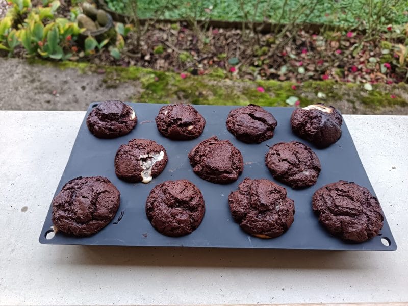 Cliquez pour zoomer ! Fondants chocolat coeur coco Thermomix par blandine39100