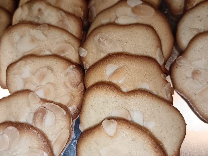 Cliquez pour zoomer ! Tuiles aux amandes Thermomix par blandine39100