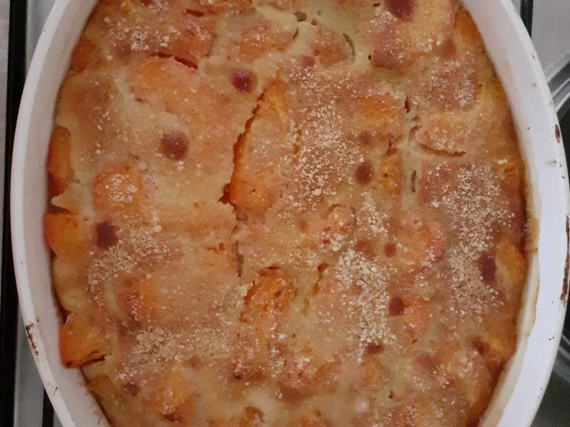 Cliquez pour zoomer ! Clafoutis aux abricots Thermomix par blandine39100