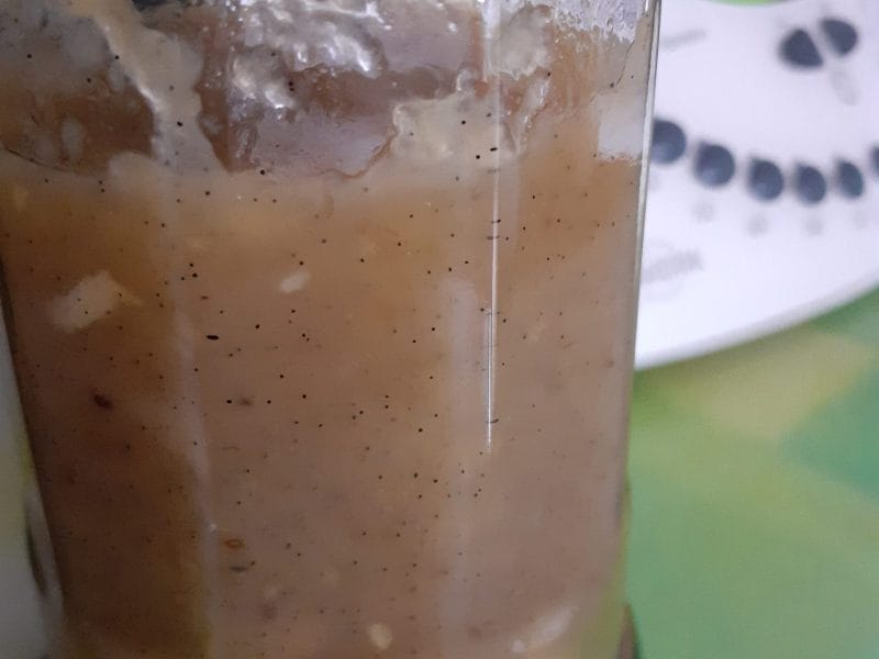 Cliquez pour zoomer ! Confiture banane, vanille et rhum Thermomix par blandine39100