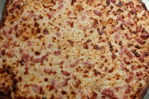 Cliquez pour zoomer ! Flammekueche traditionnelle Thermomix par blandine39100