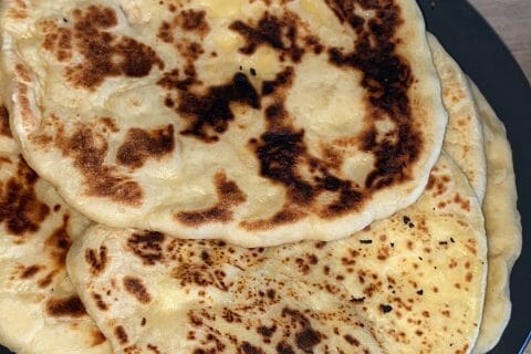 Cliquez pour zoomer ! Naans au fromage Thermomix par sooshii