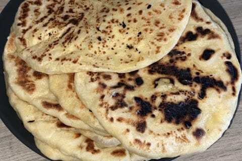 Cliquez pour zoomer ! Naans au fromage Thermomix par sooshii