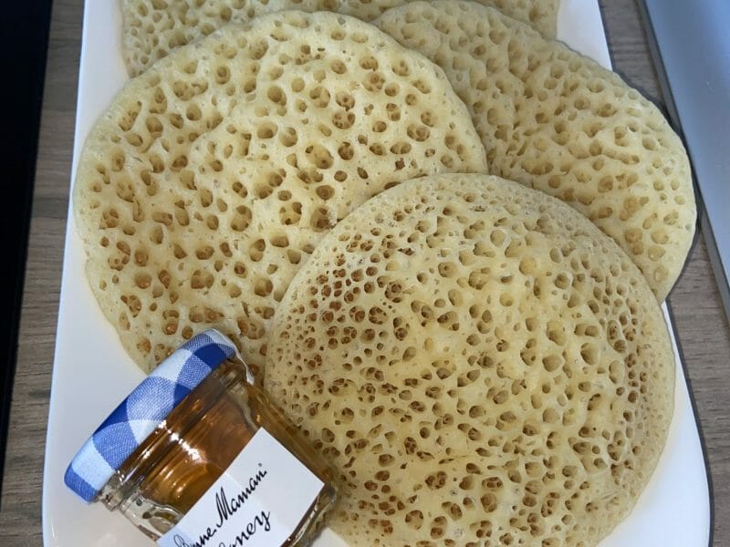 Cliquez pour zoomer ! Baghrir – Crêpes mille trous Thermomix par sooshii