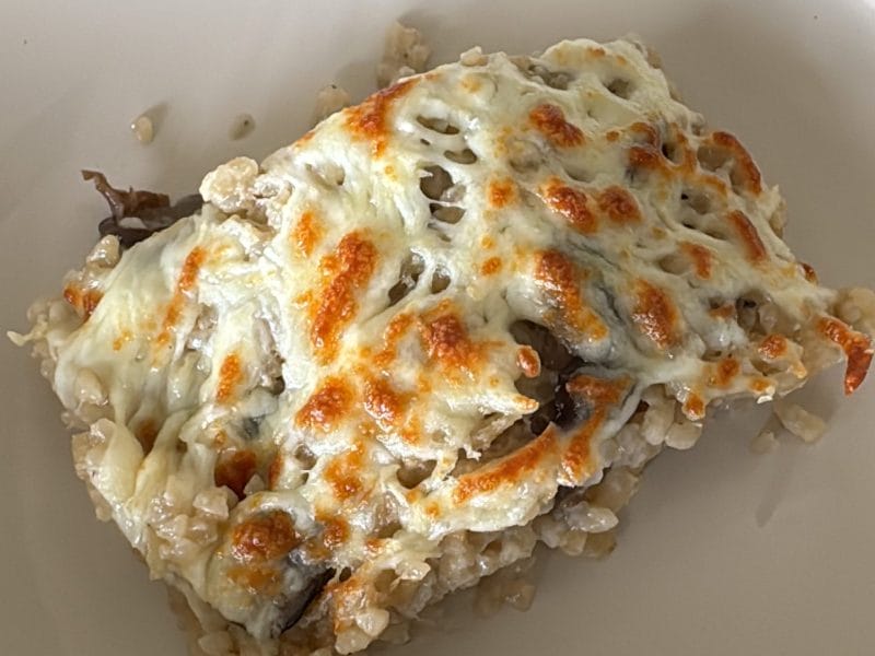 Cliquez pour zoomer ! Risotto poulet et champignons Thermomix par Mins