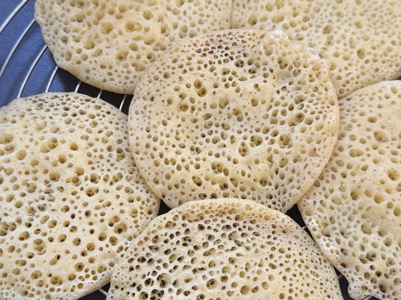 Cliquez pour zoomer ! Baghrir – Crêpes mille trous Thermomix par Mins