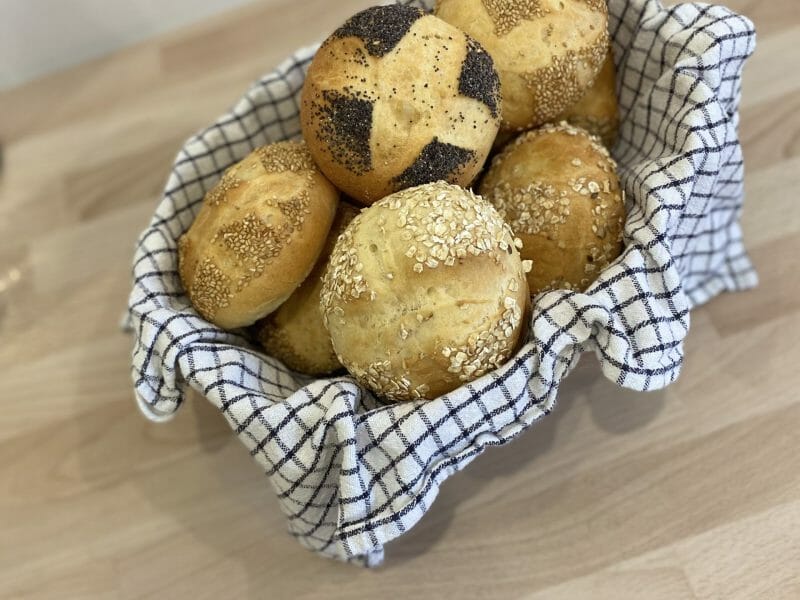 Cliquez pour zoomer ! Pains à la semoule au four Thermomix par isma313