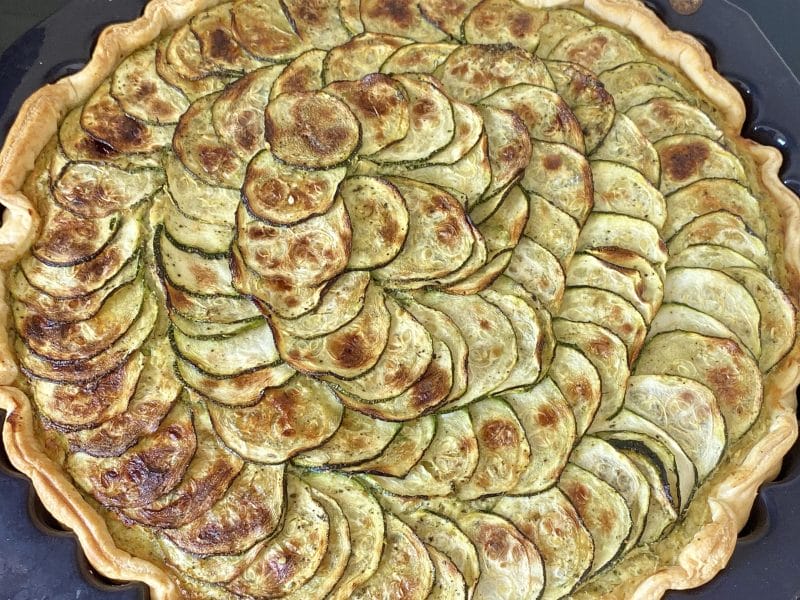 Cliquez pour zoomer ! Tarte courgettes et ricotta Thermomix par isma313