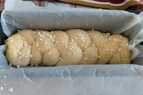Cliquez pour zoomer ! Brioche tressée à la mie filante Thermomix par celinetm31