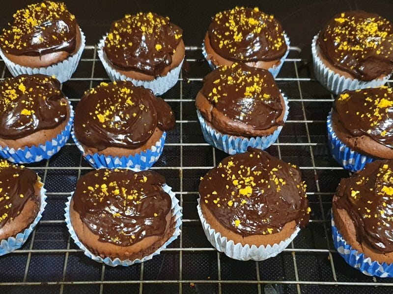 Cliquez pour zoomer ! Muffins façon Sacher Thermomix par denisejc