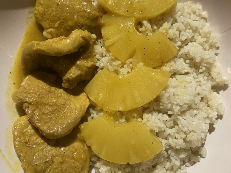 Cliquez pour zoomer ! Filet mignon de porc à l’ananas Thermomix par Csyl