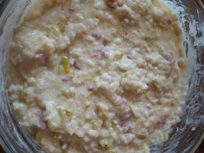 Cliquez pour zoomer ! Risotto poireaux et lardons Thermomix par marybeau