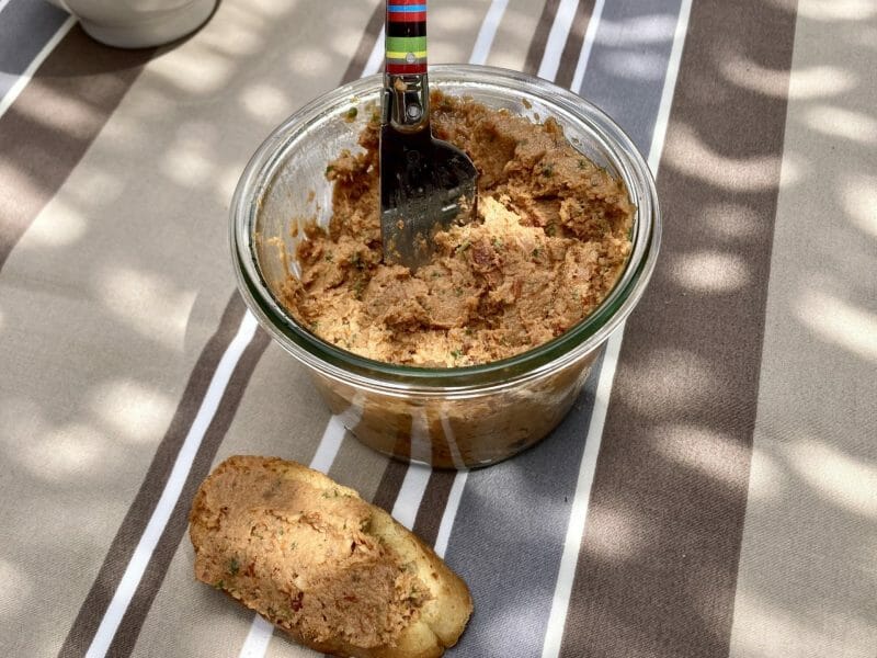 Cliquez pour zoomer ! Rillettes de thon aux tomates séchées Thermomix par Mag4956