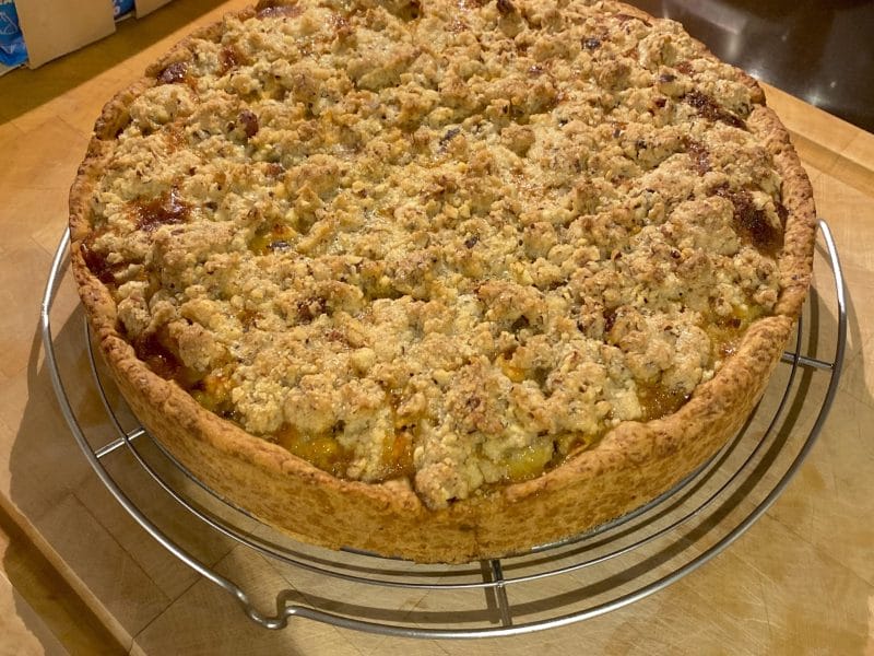 Cliquez pour zoomer ! Tarte aux pommes façon crumble Thermomix par Mag4956