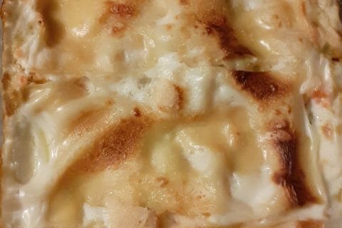 Cliquez pour zoomer ! Lasagnes au saumon et poireaux Thermomix par dadywen
