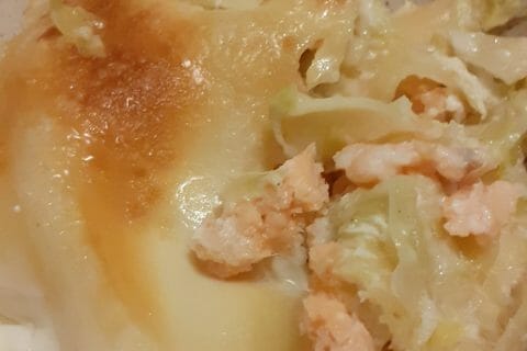 Cliquez pour zoomer ! Lasagnes au saumon et poireaux Thermomix par dadywen