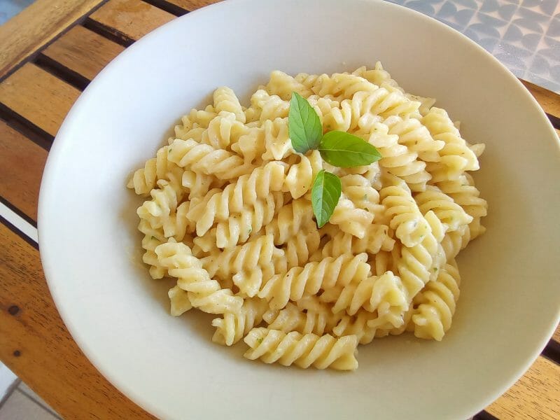 Cliquez pour zoomer ! Farfalle à la crème de courgettes Thermomix par celine1809