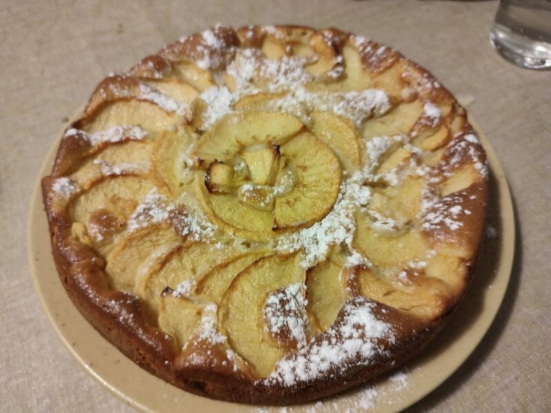 Cliquez pour zoomer ! Gâteau aux pommes et mascarpone Thermomix par celine1809