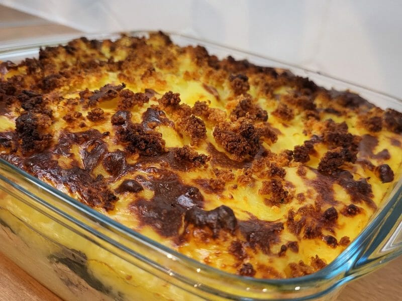 Cliquez pour zoomer ! Parmentier de saumon aux épinards Thermomix par bakso83