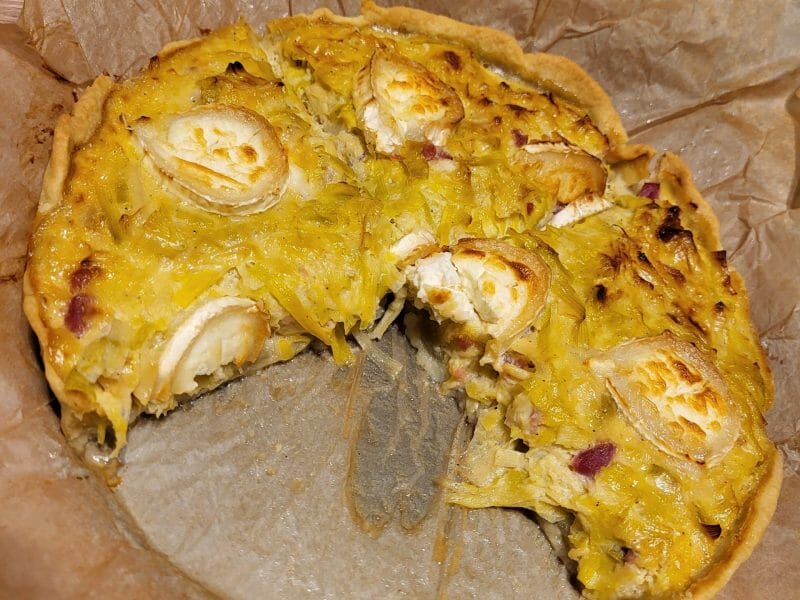 Cliquez pour zoomer ! Tarte aux poireaux Thermomix par bakso83