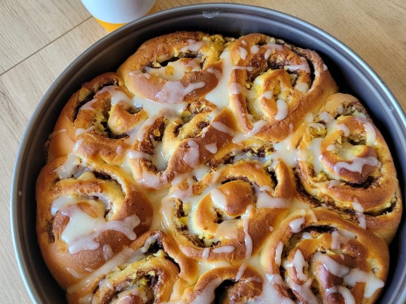 Cliquez pour zoomer ! Roulés aux pommes et à la cannelle Thermomix par edenlucie