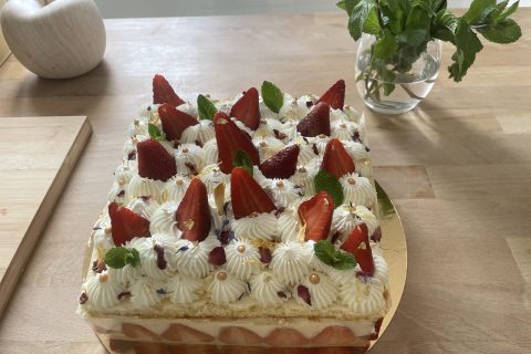 Cliquez pour zoomer ! Fraisier Thermomix par stpiq
