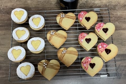 Cliquez pour zoomer ! Sablés à la confiture Thermomix par stpiq