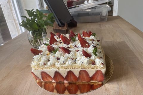 Cliquez pour zoomer ! Fraisier Thermomix par stpiq