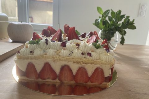 Cliquez pour zoomer ! Fraisier Thermomix par stpiq