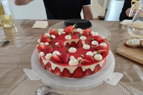 Cliquez pour zoomer ! Fraisier Thermomix par stpiq