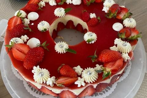 Cliquez pour zoomer ! Fraisier Thermomix par stpiq