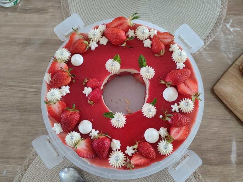 Cliquez pour zoomer ! Fraisier Thermomix par stpiq