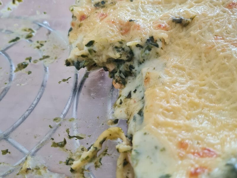 Cliquez pour zoomer ! Lasagnes au poulet et aux épinards Thermomix par Rvlili