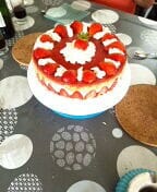 Cliquez pour zoomer ! Fraisier Thermomix par mel783