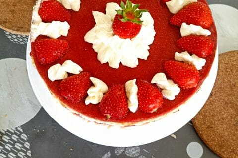 Cliquez pour zoomer ! Fraisier Thermomix par mel783