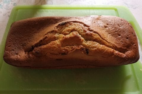 Cliquez pour zoomer ! Cake banane et pépites de chocolat Thermomix par mel783