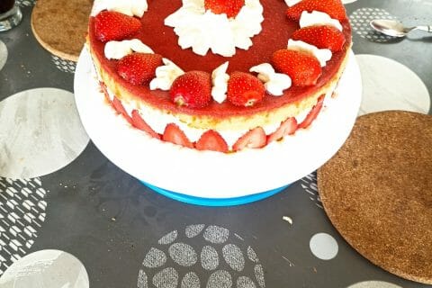 Cliquez pour zoomer ! Fraisier Thermomix par mel783