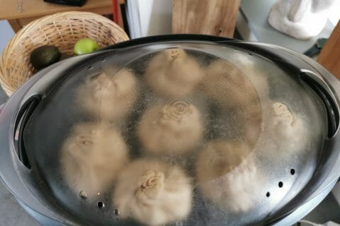 Cliquez pour zoomer ! Wang mandu – petits pains farcis à la vapeur Thermomix par Meraye