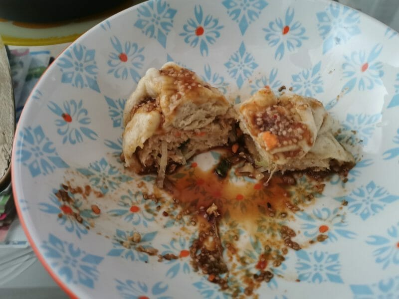 Cliquez pour zoomer ! Wang mandu – petits pains farcis à la vapeur Thermomix par Meraye