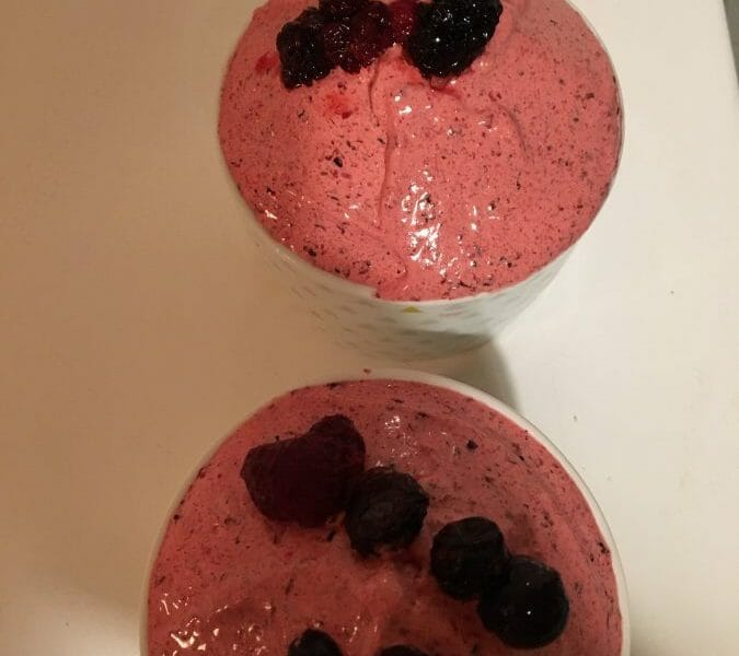 Cliquez pour zoomer ! Mousse fruits rouges Thermomix par Cindy Tessier