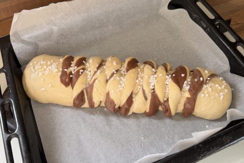 Cliquez pour zoomer ! Brioche marbrée Thermomix par marine_804