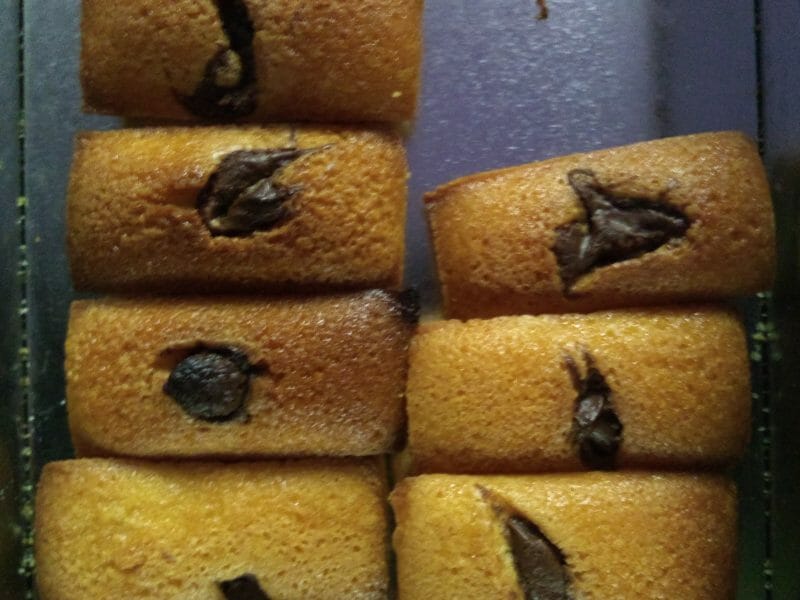 Cliquez pour zoomer ! Financiers au Nutella Thermomix par Liliejuju