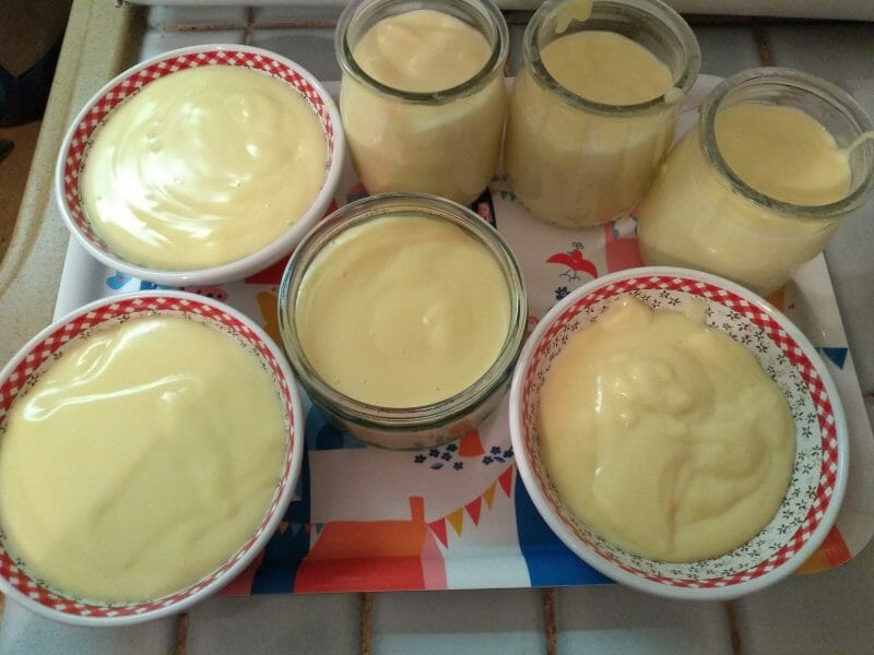 Cliquez pour zoomer ! Crème dessert au chocolat blanc Thermomix par Liliejuju