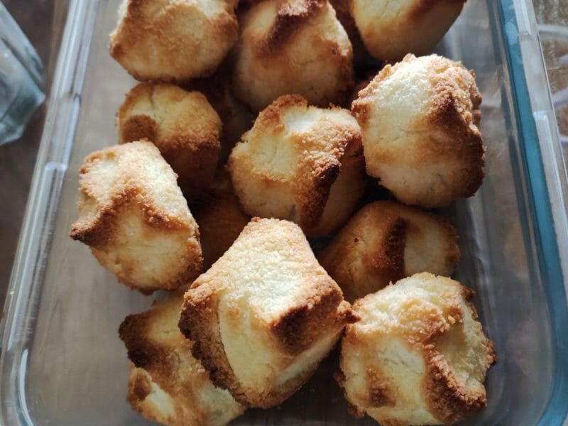 Cliquez pour zoomer ! Rocher coco – Congolais Thermomix par faridda