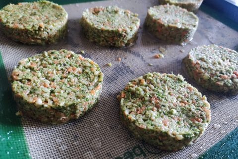 Cliquez pour zoomer ! Galettes de brocolis Thermomix par faridda