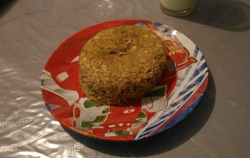 Cliquez pour zoomer ! Bowl cake banane et pépites de chocolat Thermomix par david02000